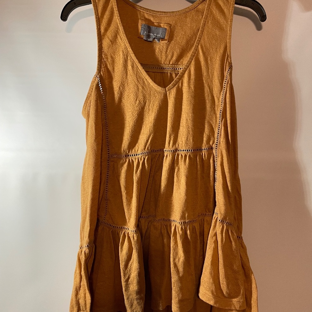 Anthropologie sleeveless flowing top